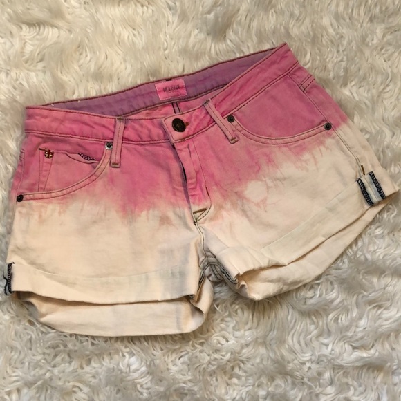 Hudson Jeans Pants - Hudson Hampton Cuffed Short Shorts